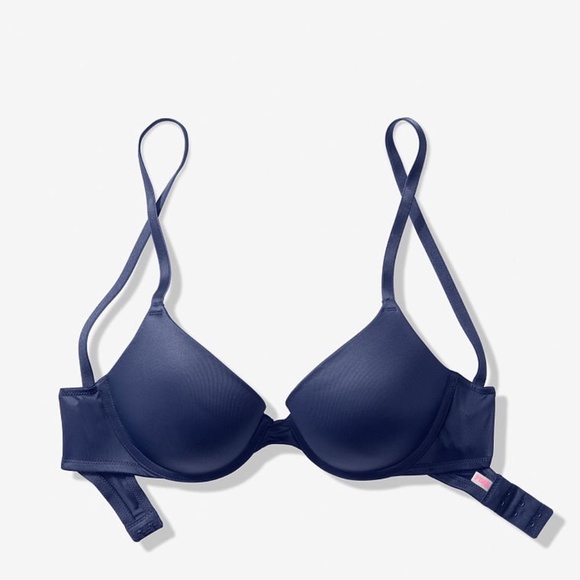 Victoria's Secret PINK Wear Everywhere Push-Up Bra 36B Ensign NEW - Picture 6 of 6